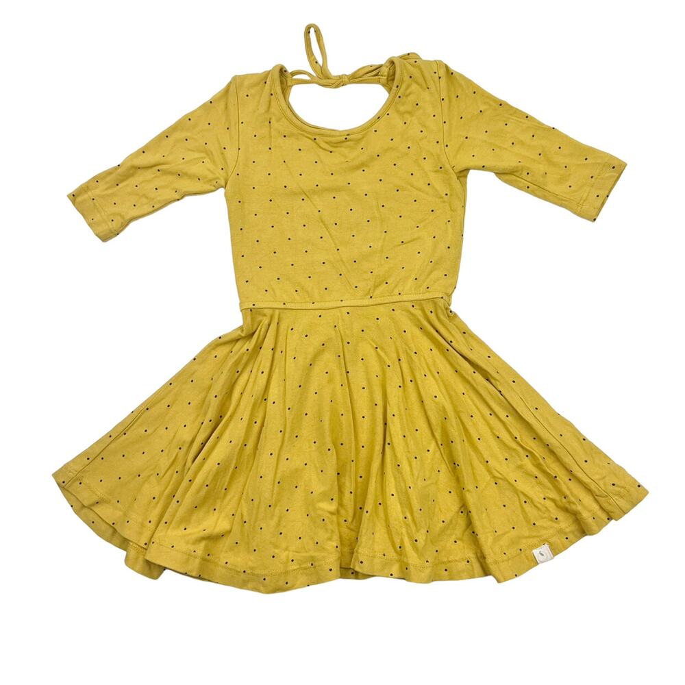 Omi Jo Mustard Dots Dancer Dress